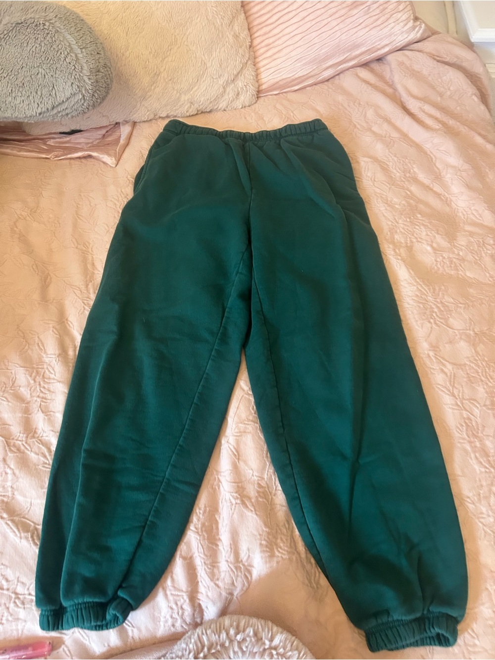 TNA Green Jogger Sweatpants